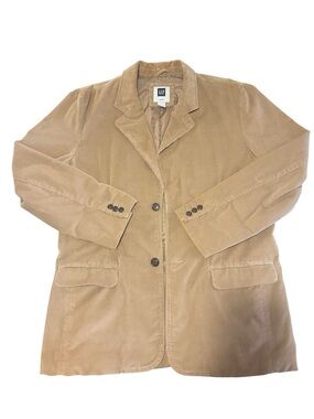 GAP Men's Light Brown Corduroy Blazer Jacket
